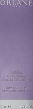 Зміцнювальна сироватка для шиї і декольте - Orlane Firming Serum Neck & Decollete — фото N3