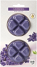 Ароматический воск "Лаванда" - Bispol Aura Wax Melts Lavender — фото N1