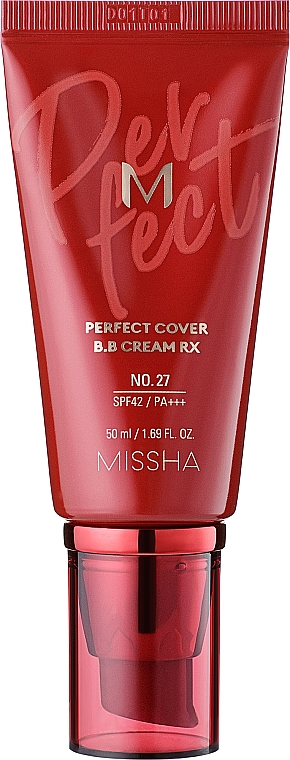 ВВ крем - Missha M Perfect Cover BB Cream RX SPF42 — фото N1