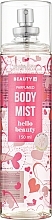 Парфумерія, косметика Міст для тіла "Hello Beauty" - Bradoline Beauty 4 Body Mist