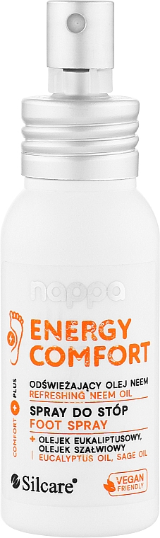 Жидкость для ног с маслом ним - Silcare Nappa Foot Liquid Energy Comfort — фото N1