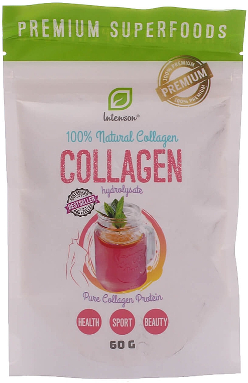 Пищевая добавка "Гидролизат коллагена", в порошке - Intenson Collagen Hydrolysate — фото N1