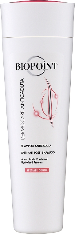 Шампунь против выпадения волос для женщин - Biopoint Shampoo Anticaduta Donna — фото N1