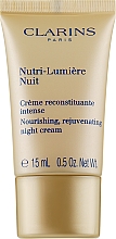 Ночной омолаживающий крем - Clarins Nutri-Lumière Nuit Nourishing Rejuvenating Night Cream (тестер) — фото N1