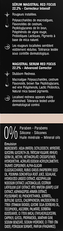 Сироватка від почервоніння і куперозу шкіри - Ella Bache Nutridermologie® Lab Face Serum Red Focus 22,2% — фото N4