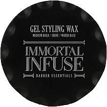 Парфумерія, косметика Гель-віск для волосся - Immortal Infuse Gel Styling Wax
