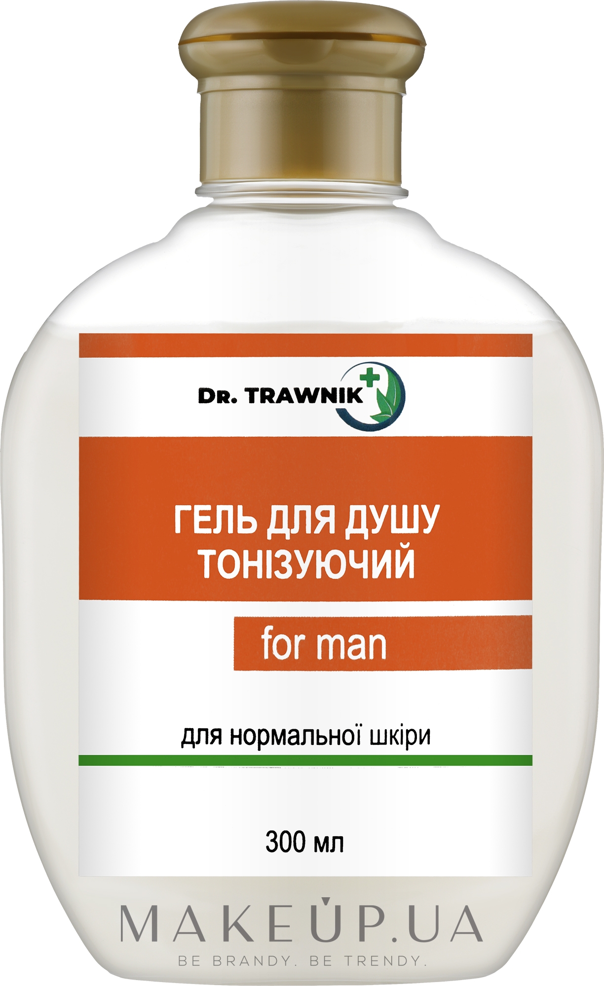 Гель для душа мужской "Тонизирующий" - Dr. Trawnik — фото 300ml