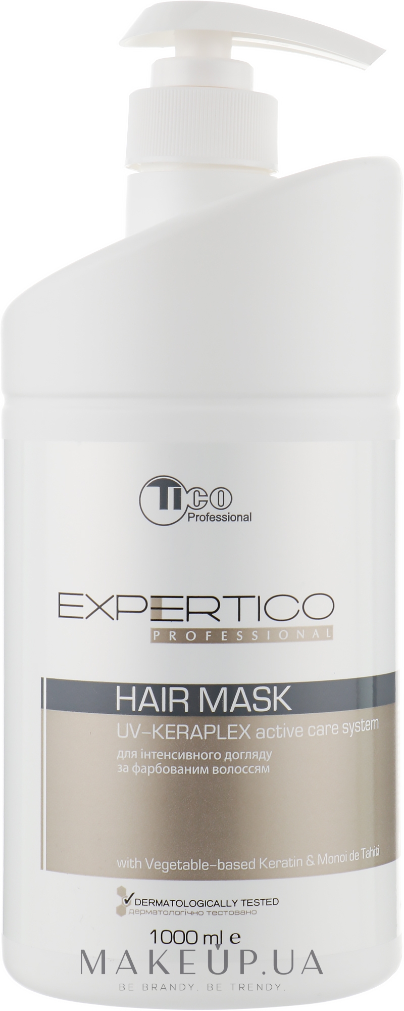 Відновлювальна маска для фарбованого волосся - Tico Professional Expertico Uv-keraplex — фото 1000ml