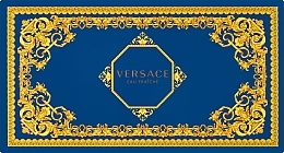 Парфумерія, косметика Versace Man Eau Fraiche - Набір (edt/100ml + edt/10ml + bag)
