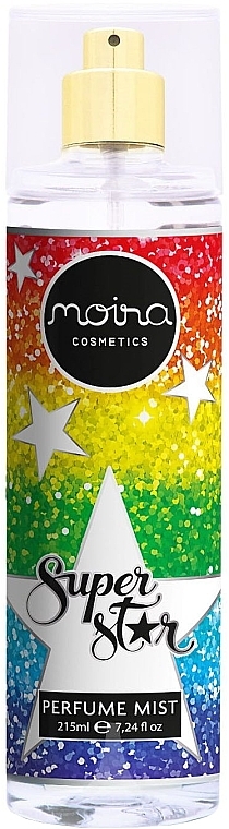 Спрей для тіла - Moira Cosmetics Super Star Body Mist — фото N1