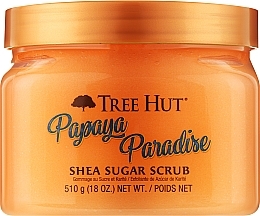 Парфумерія, косметика Скраб для тіла "Рай папаї" - Tree Hut Shea Sugar Scrub