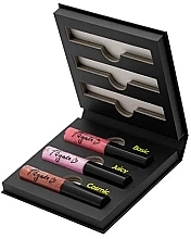 Набор блесков для губ - Ingrid Cosmetics x Fagata Pina Triplets Lip Gloss (lip/gloss/3x4ml) — фото N1