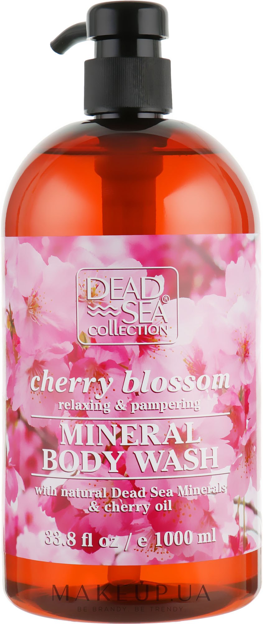 Гель для душа с ароматом цветов вишни - Dead Sea Collection Cherry Blossom Body Wash — фото 1000ml