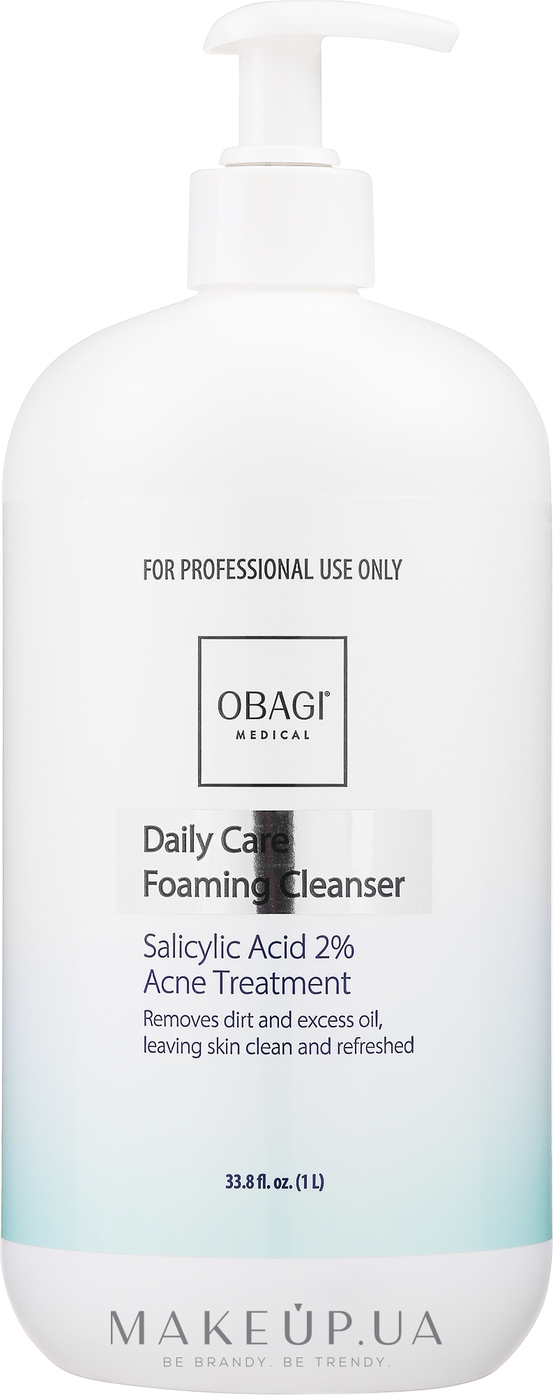 Очищающее средство для лица - Obagi Medical CLENZIderm M.D. Daily Care Foaming Cleanser Salicylic Acid 2% — фото 1000ml
