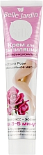 Парфумерія, косметика Крем для депіляції мультифункціональний "Екстракт троянди + мигдальна олія" - Belle Jardin Velve Silk