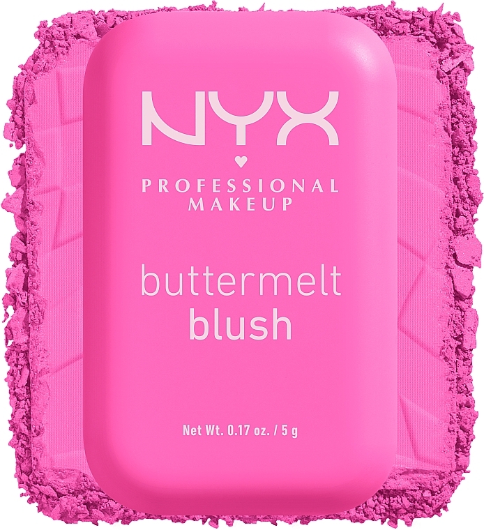 Кремовые румяна для лица - NYX Professional Makeup Buttermelt High-Pigment Powder Blush — фото N4