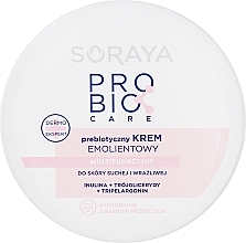 Пробиотический крем для сухой и чувствительной кожи - Soraya Probio Care Emollient Cream — фото N1