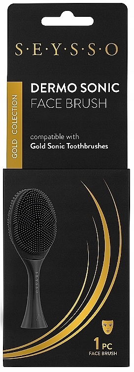 Насадка для лица для звуковой зубной щетки - Seysso Gold Dermo Sonic Face Brush — фото N4