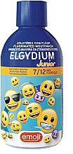 Ополаскиватель полости рта "Клубника-малина" - Elgydium Emoji Junior — фото N1