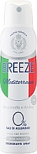 Дезодорант-спрей - Breeze Mediterraneo Deodorant Spray 0% Aluminum Salts — фото N1