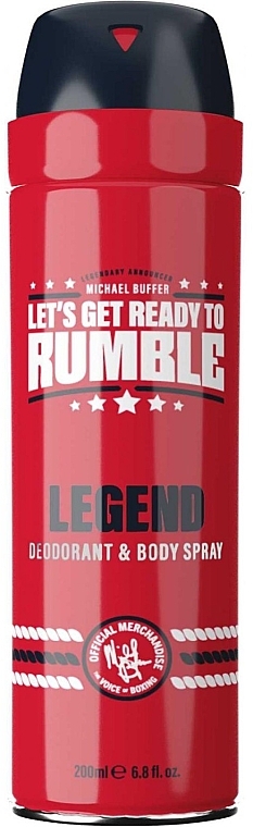 Дезодорант-спрей - Rumble Men Legend Deodorant & Body Spray — фото N1