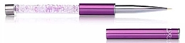 Кисть для декорирования ногтей, 5 мм, фиолетовая - Sleek Shine — фото N1