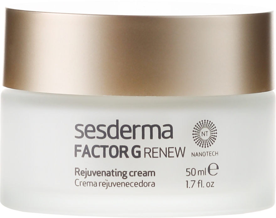 Антивіковий крем для обличчя - SesDerma Factor G Anti-Aging Regenerating Facial Cream — фото N2