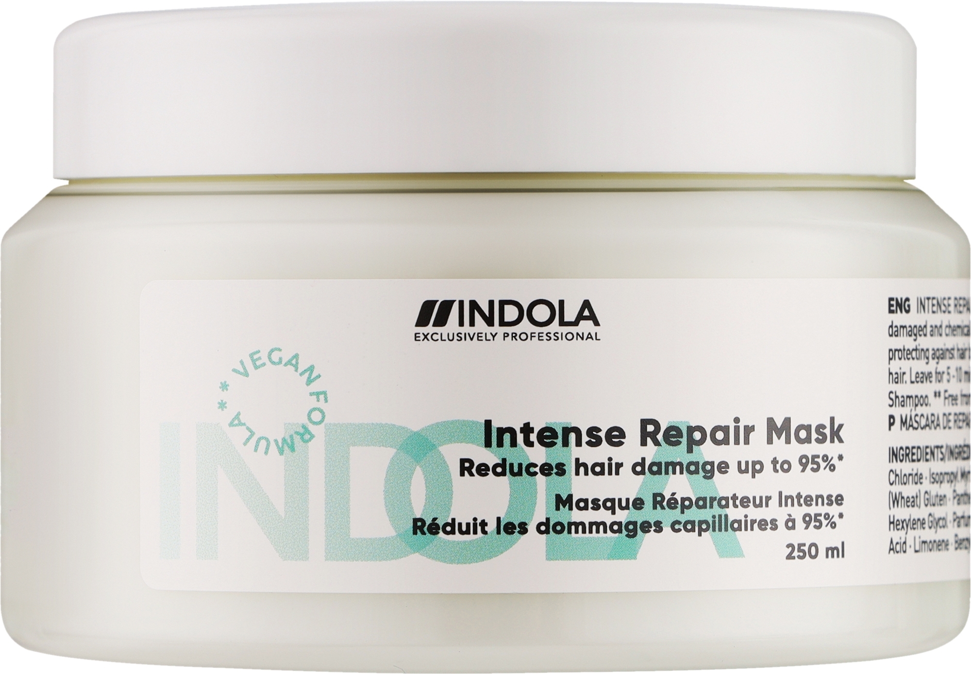 Інтенсивна відновлювальна маска для волосся - Indola Intense Repair Mask — фото 250ml