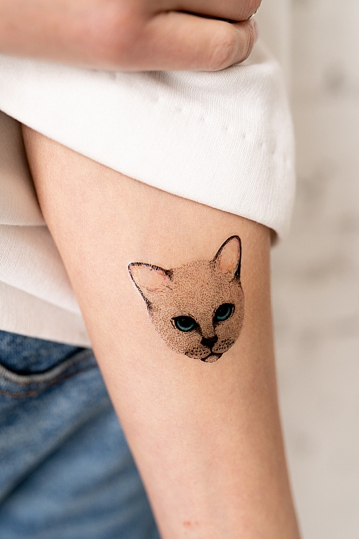 Временное тату "Два котика" - Ne Tattoo — фото N3