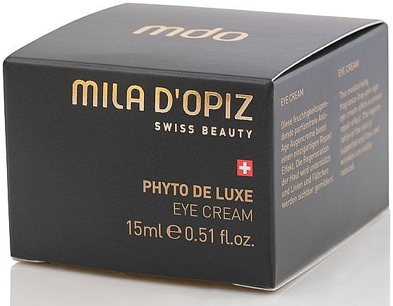 Крем для очей - Mila D'Opiz Phyto de Luxe Eye Cream — фото N2