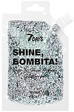 Гель-глітер для волосся, обличчя й тіла - 7 Days Shine, Bombita! Hair & Face & Body Glitter Gel — фото N1