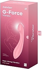 Вибратор для точки G, розовый - Satisfyer G-Force Pink USB Rechargeable Vibrator — фото N1