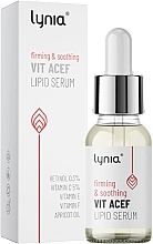 Парфумерія, косметика Ліпідна сироватка для обличчя - Lynia Firming And Soothing Vit ACEF Lipid Serum