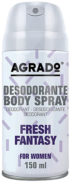 Дезодорант-спрей "Свіжа фантазія" - Agrado Fresh Fantasy Deodorant — фото N1