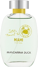 Духи, Парфюмерия, косметика Mandarina Duck Let's Travel To Miami For Man - Туалетная вода (тестер с крышечкой)