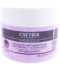 Духи, Парфюмерия, косметика Маска для сухих волос - Cattier Repairing Mask