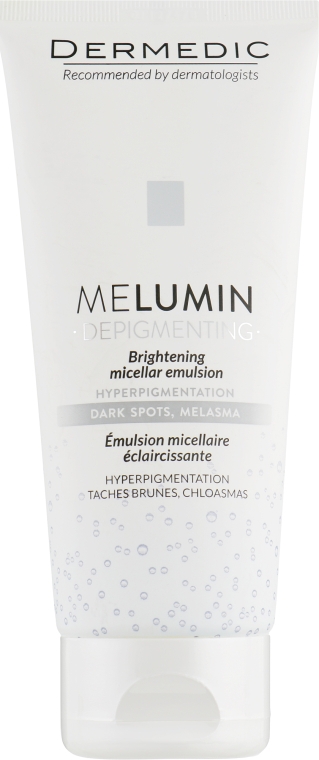 Освітлювальна емульсія для обличчя - Dermedic Melumin Brightening Micellar Emulsion — фото N1