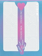 Духи, Парфюмерия, косметика Дизайнерские наклейки для ногтей "Foil 0059" - StickersSpace 