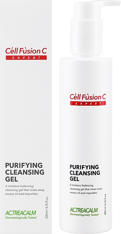 Пилинговый очищающий гель - Cell Fusion C Expert Purifying Cleansing Gel — фото N2