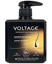 Відновлювальний шампунь з олією марули - Voltage Prebiotic Hair Technology Marula Oil Repair Shampoo — фото N1