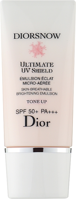 Эмульсия для лица - Dior Diorsnow Ultimate UV Shield Skin-Breathable Brightening Emulsion SPF50-PA++++ — фото N1