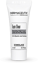 Духи, Парфюмерия, косметика Стимулирующий ночной крем - Dermaceutic Laboratoire Turn Over Stimulating Night Cream 15% Glycolic Acid Solution (пробник)