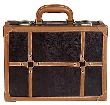 Косметический кейс - Ingolt Mini Makeup Suitcase KC-007M Brown — фото N1