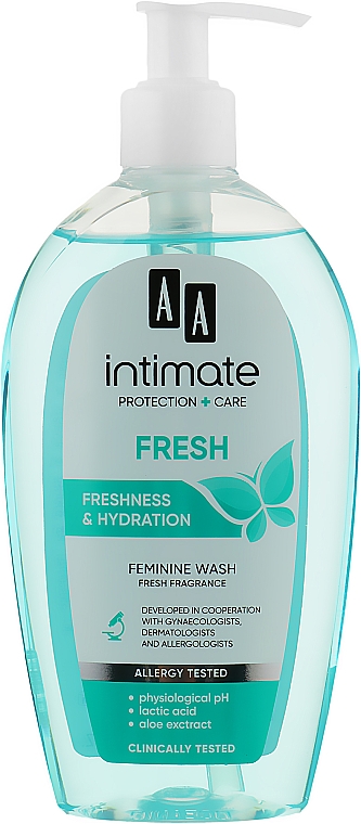 Гель для інтимної гігієни з дозатором "Свіжий" - AA Cosmetics Intymna Fresh Gel