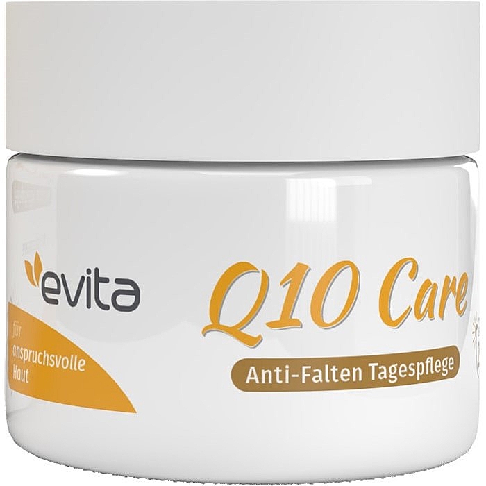 Денний крем для обличчя проти зморщок - Evita Q10 Care Anti-Wrinkle Day Cream SPF 20 — фото N1