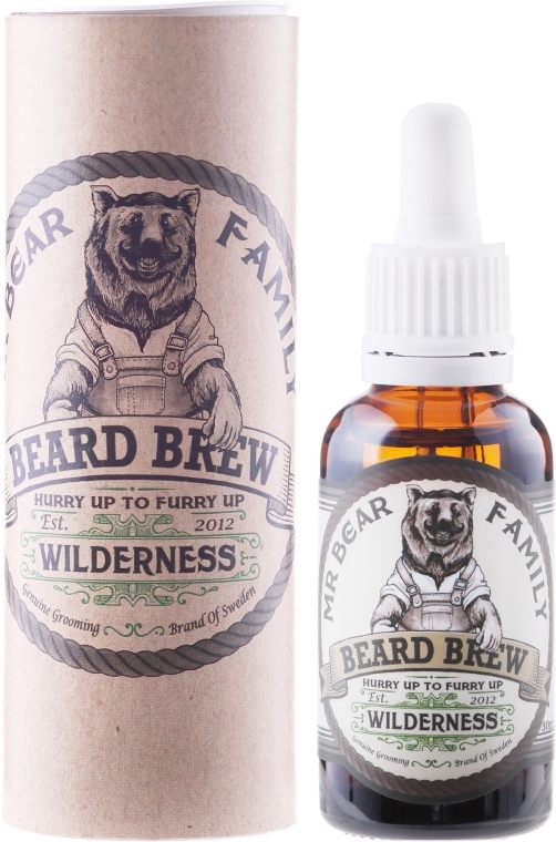 Масло для бороды - Mr. Bear Family Brew Oil Wilderness  — фото N1