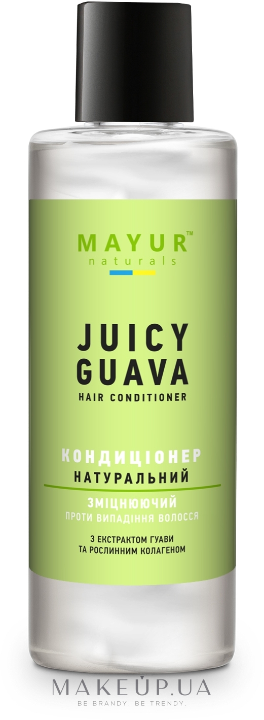 Укрепляющий натуральный кондиционер для нормальных волос "Гуава" - Mayur — фото 200ml