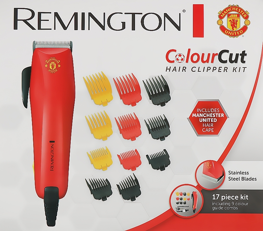 УЦЕНКА Машинка для стрижки - Remington HC5038 Colour Cut Manchester United * — фото N4