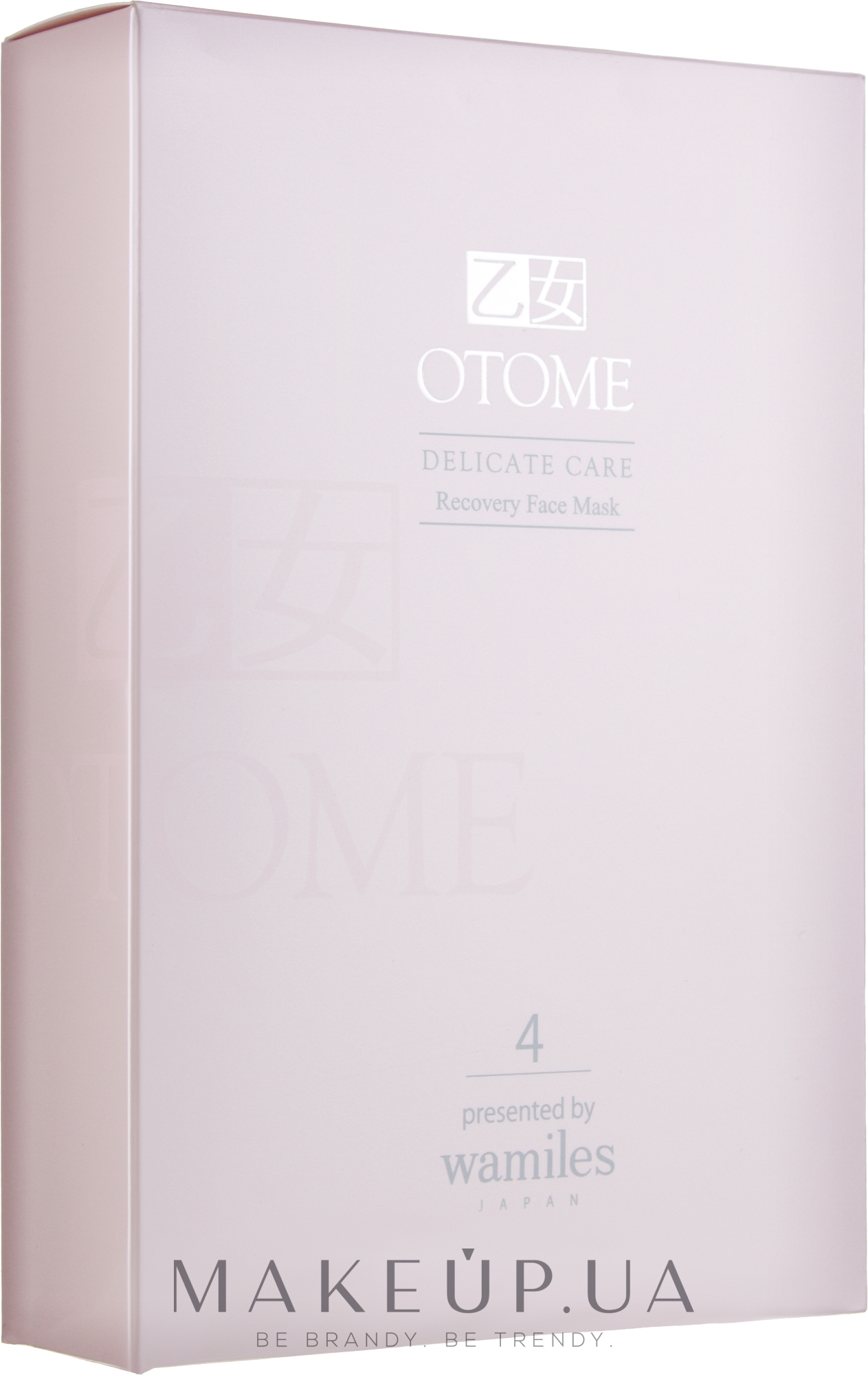 Маска для чувствительной кожи лица - Otome Delicate Care Recovery Face Mask — фото 6x25g