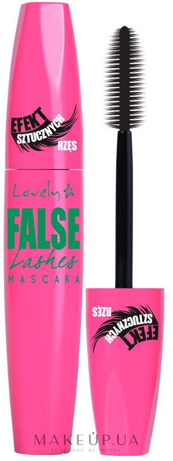 Туш для вій - Lovely False Lashes Mascara — фото Black